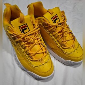 Fila Yellow Sneakers